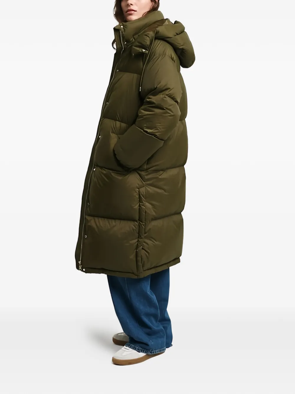  Gant Hooded Coat - Green 