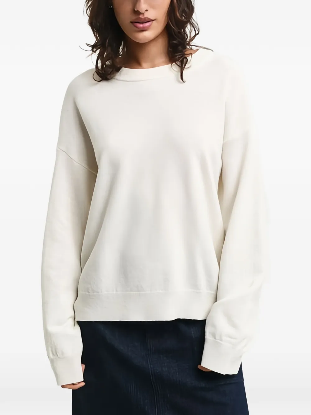  Gant Jersey Con Cuello Redondo - Neutro 