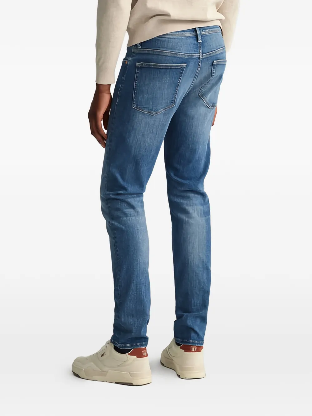  Gant Logo Pocket Jeans - Blue 