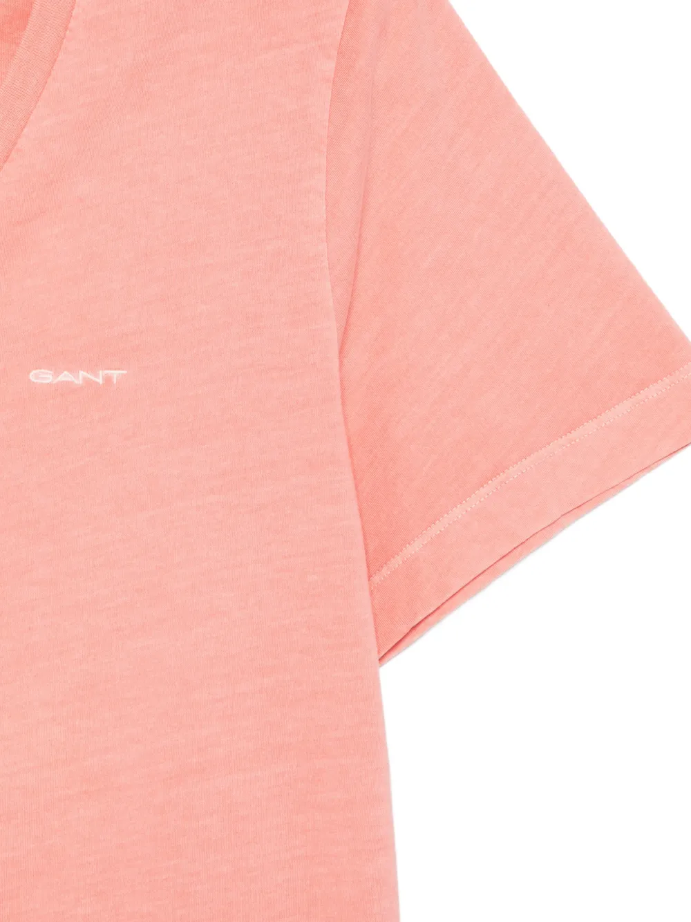  Gant V-neck T-shirt - Pink 