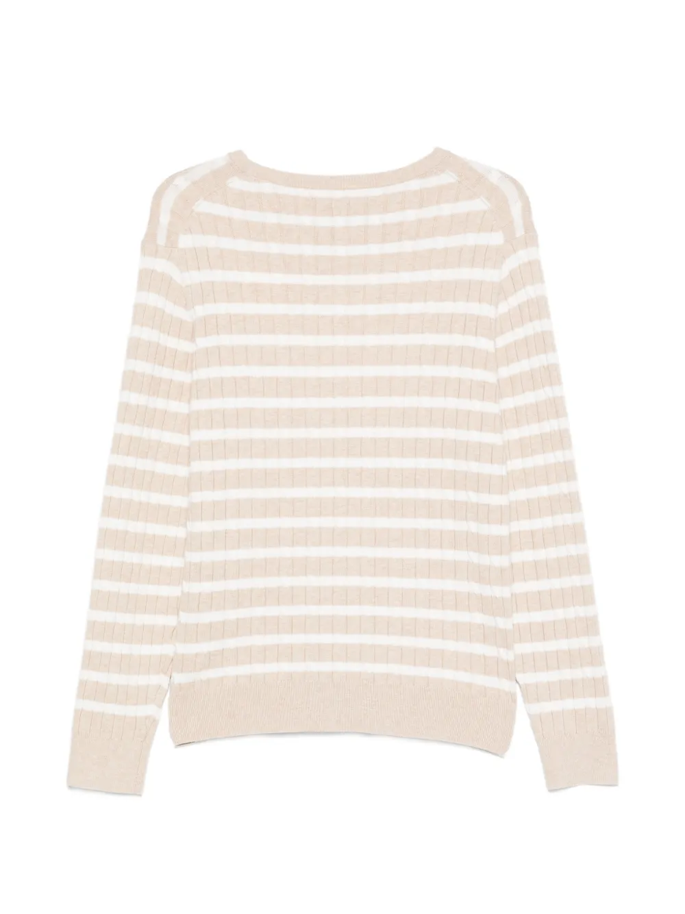  Gant Striped Sweater - Neutrals 