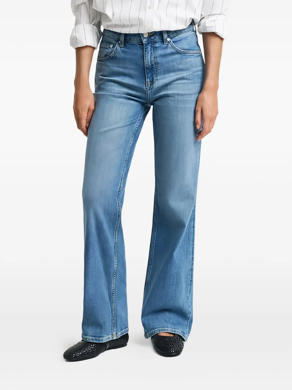  Gant Flared Jeans - Blue 