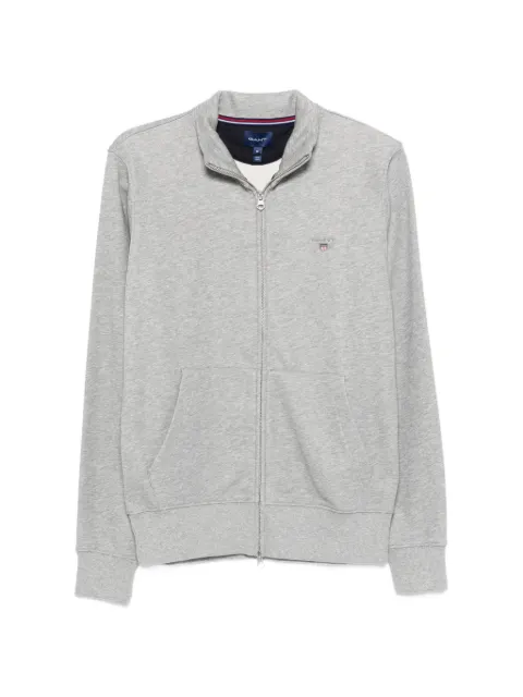 Gant zip-up long-sleeve sweatshirt