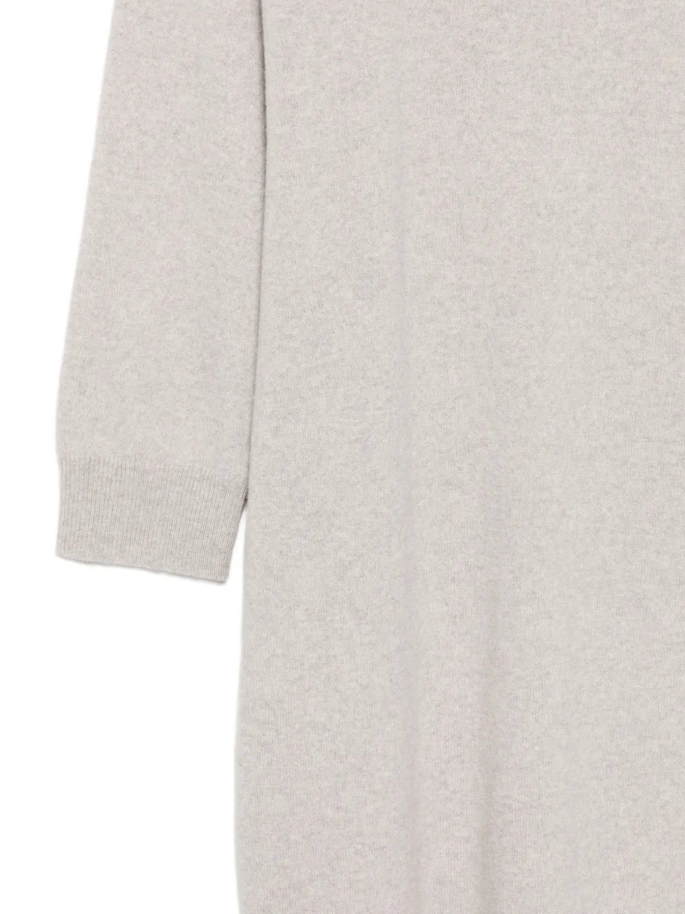  Gant Crew-neck Midi Dress - Grey 