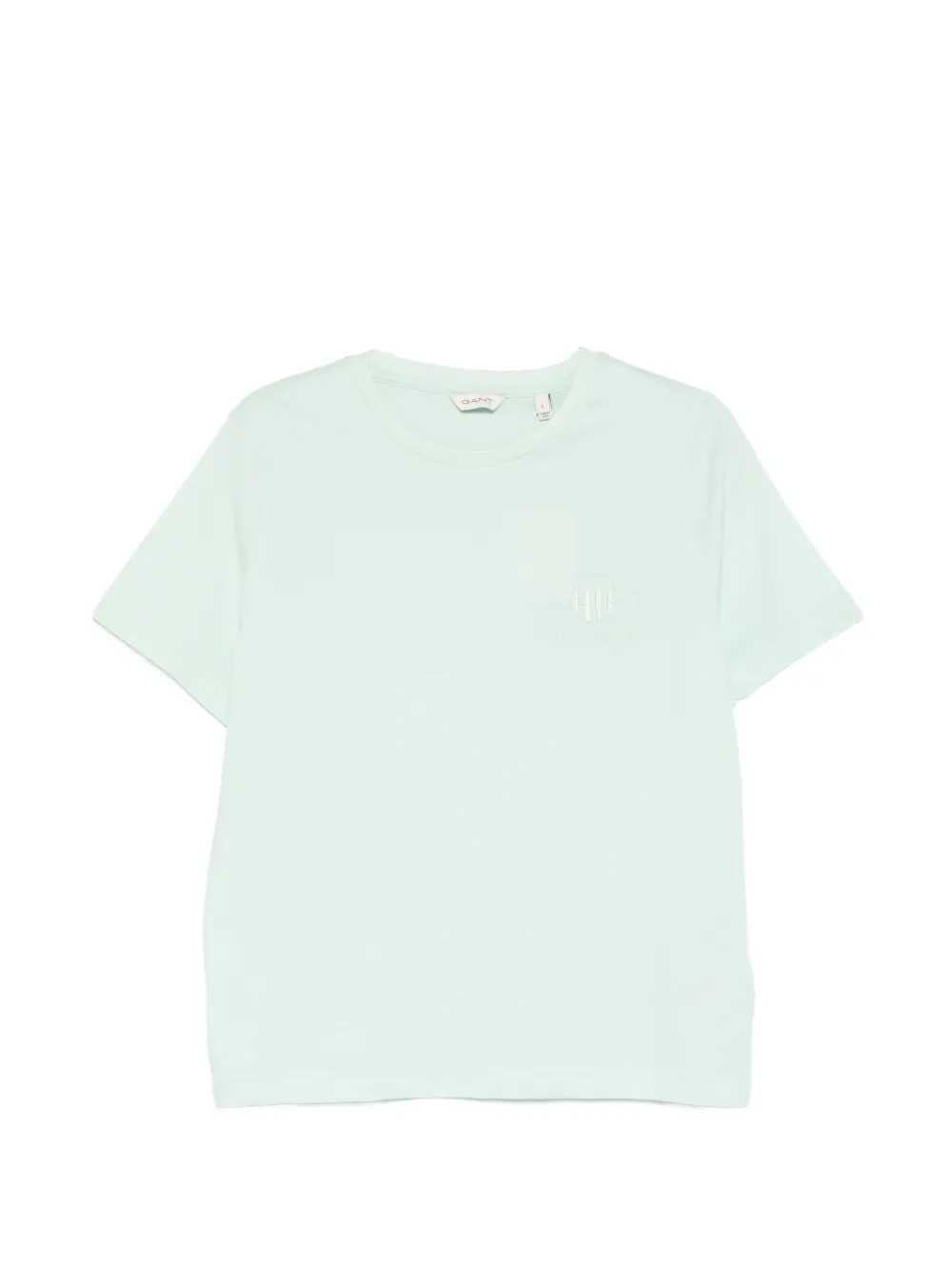 Gant T-shirt con logo - Verde