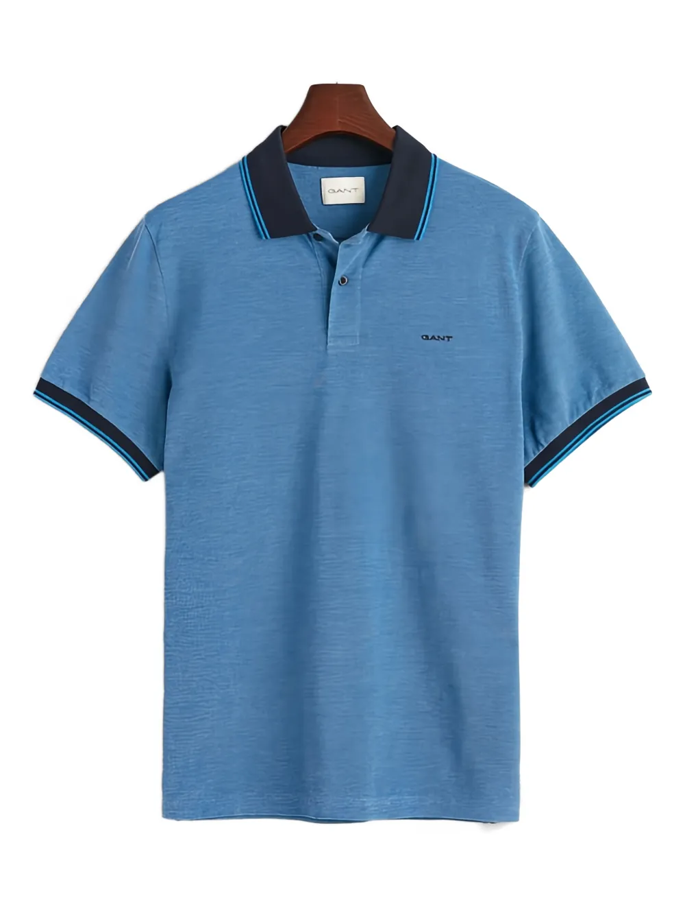 Gant button-fastening polo shirt - Blu