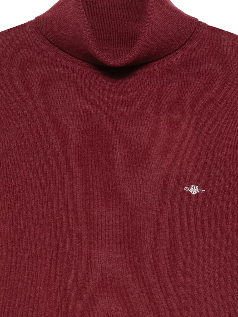 Gant Pull à Logo Brodé - Rouge 
