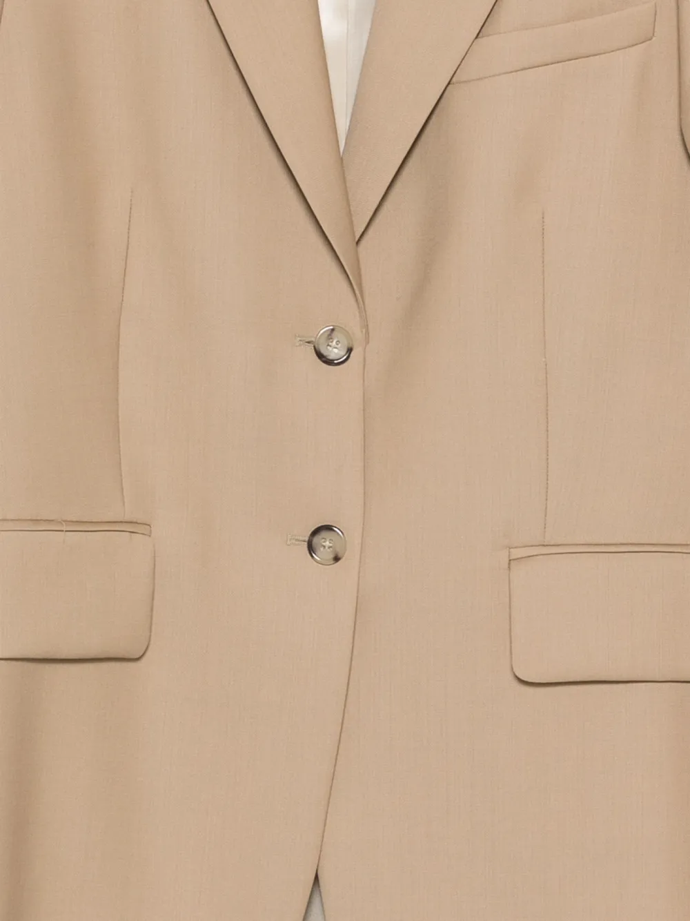  Gant Single-breasted Blazer - Neutrals 