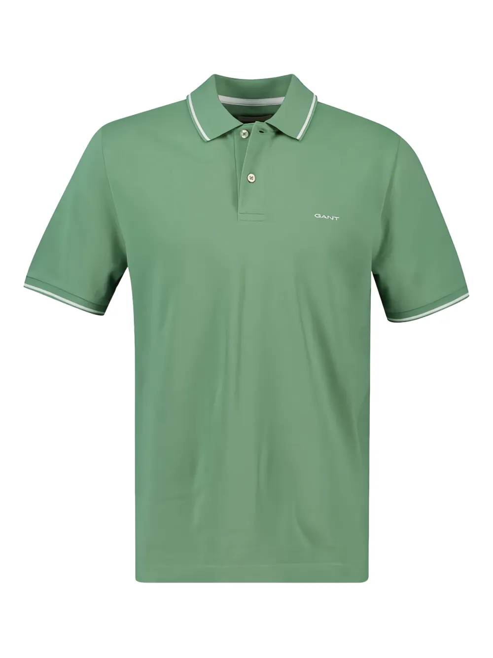 Gant button-fastening polo shirt - Verde