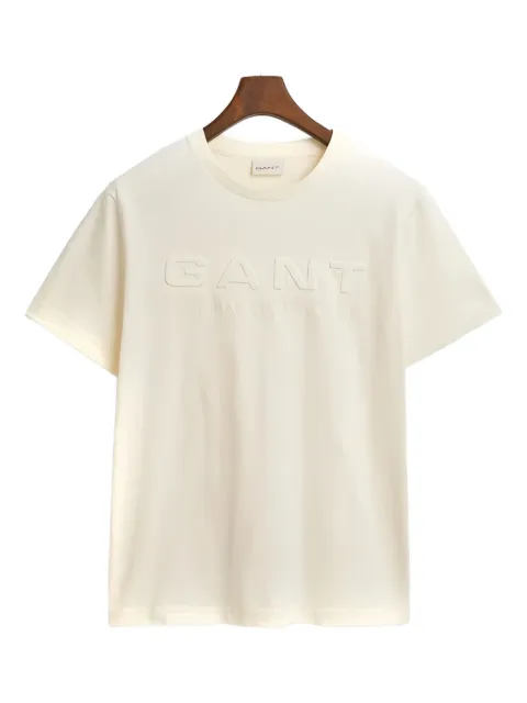 Gant logo-embossed T-shirt