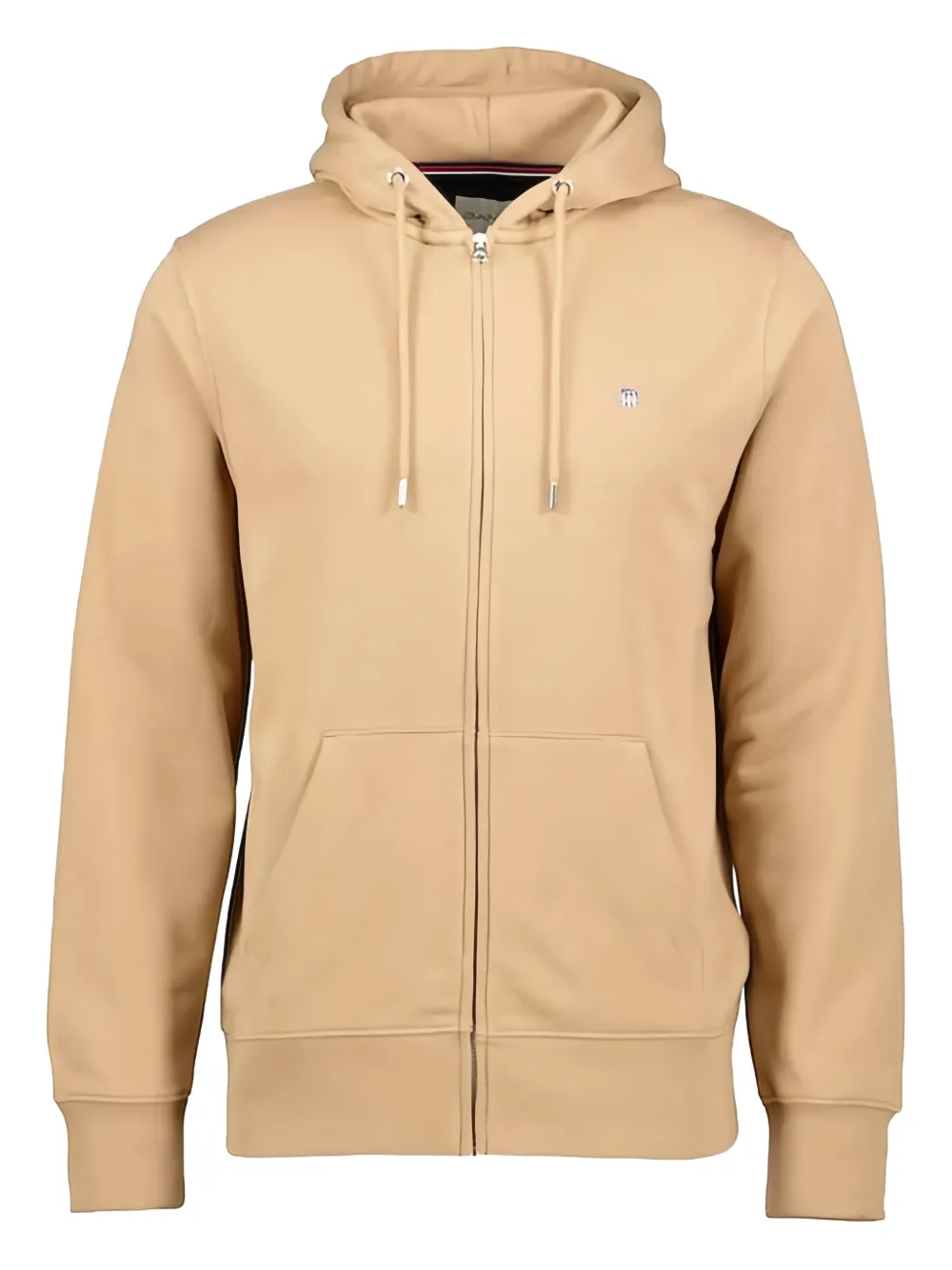 Gant zip-fastening hoodie - Toni neutri