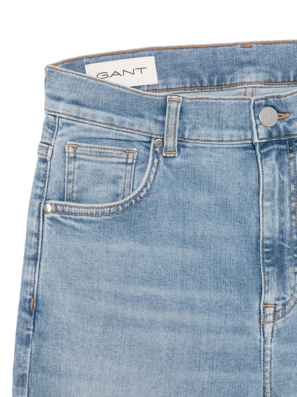  Gant Vaqueros Con Cinco Bolsillos - Azul 
