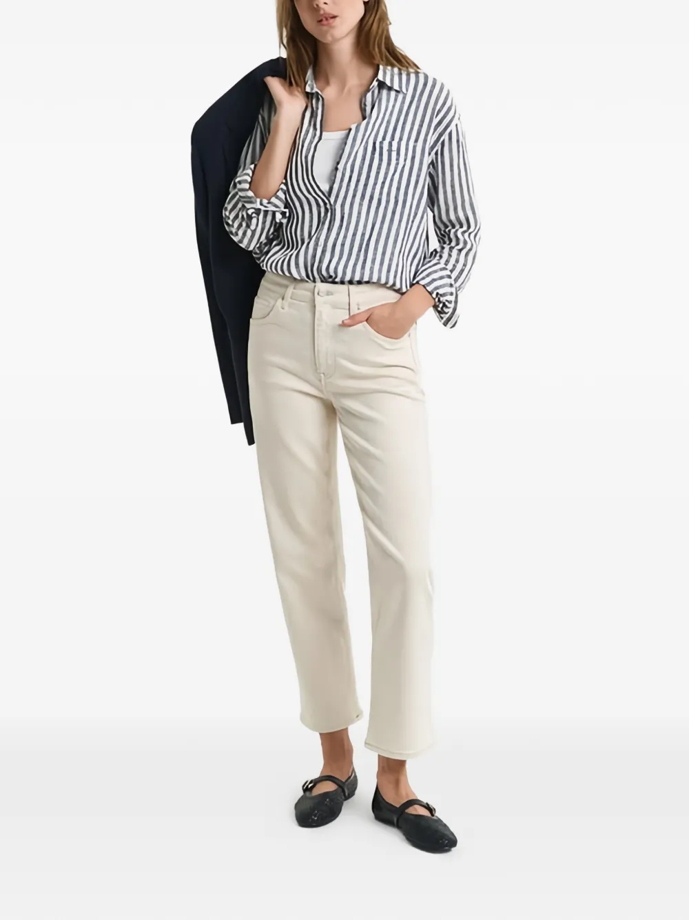 Gant pocket jeans - Wit