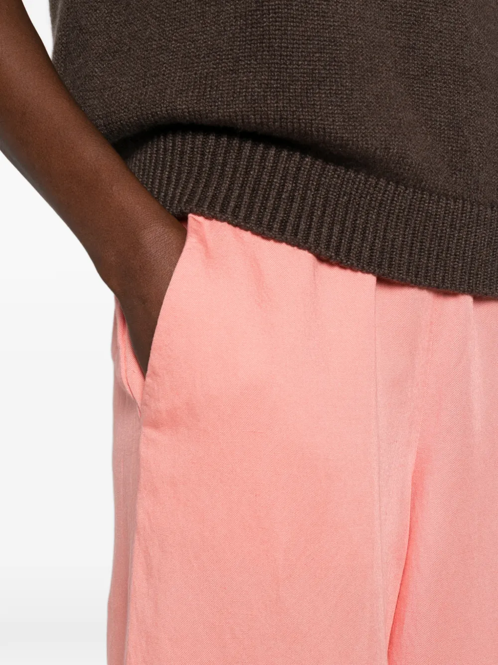 Gant Elastische broek Roze
