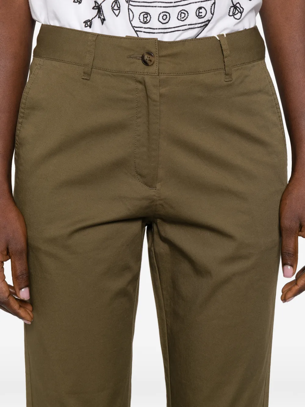 Gant Broek met knopen Groen