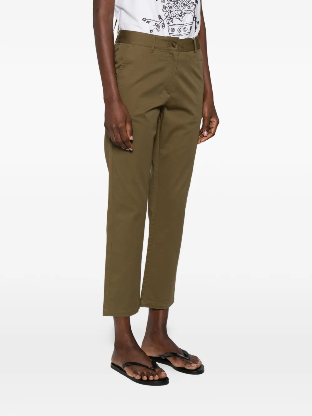  Gant Buttoned Trousers - Green 
