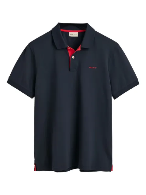 Gant logo-detail polo shirt