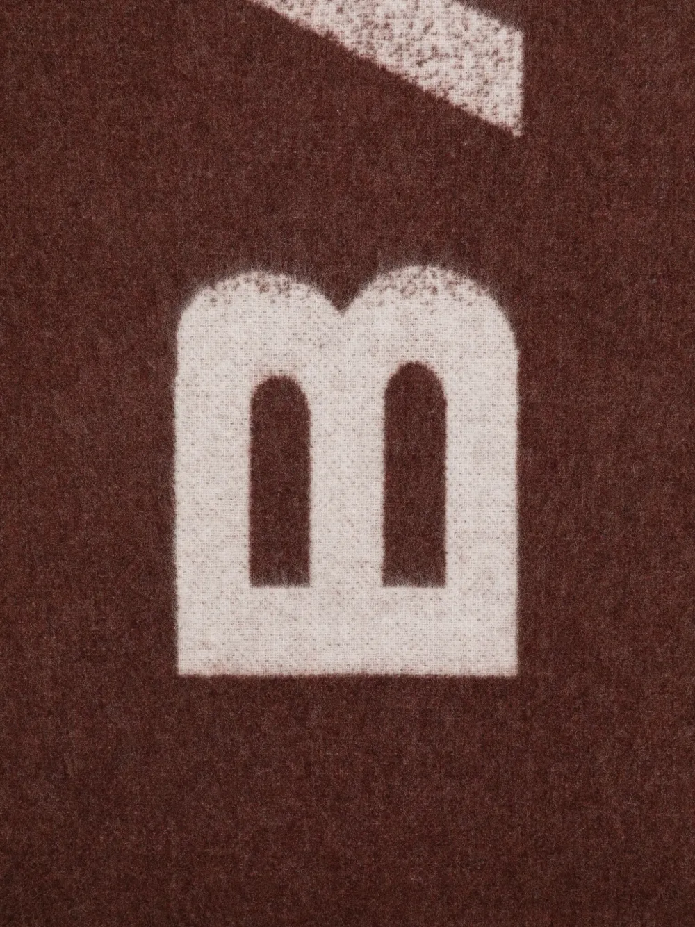 Bally Virgin Wool Scarf In Brown