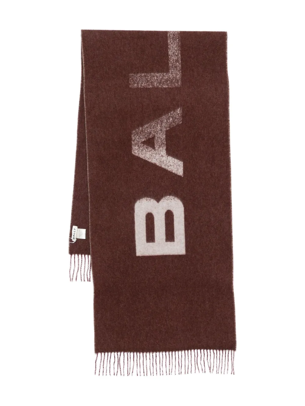 Bally virgin wool scarf | Brown | Image 1