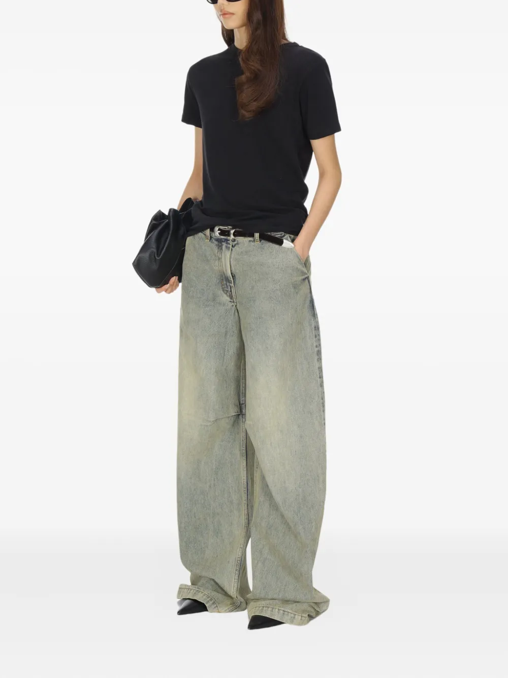 Entire Studios Mini T-shirt In Blue