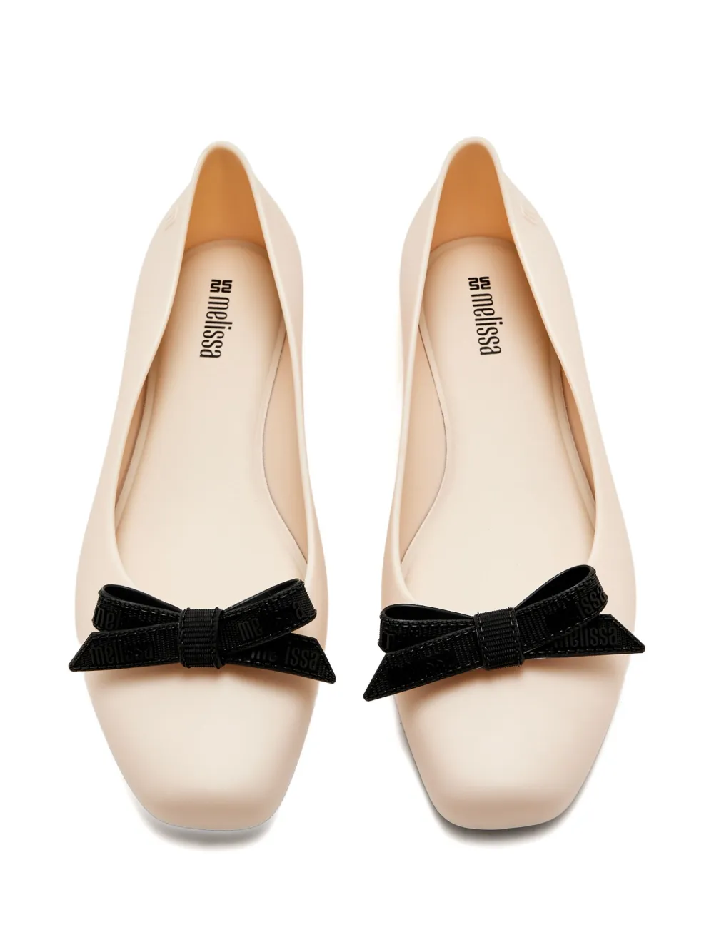 Melissa Aura Basic M Lover Ballet Flats In Neutral
