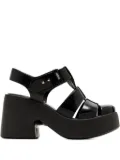 Melissa 85mm Lulu platform pumps - Black