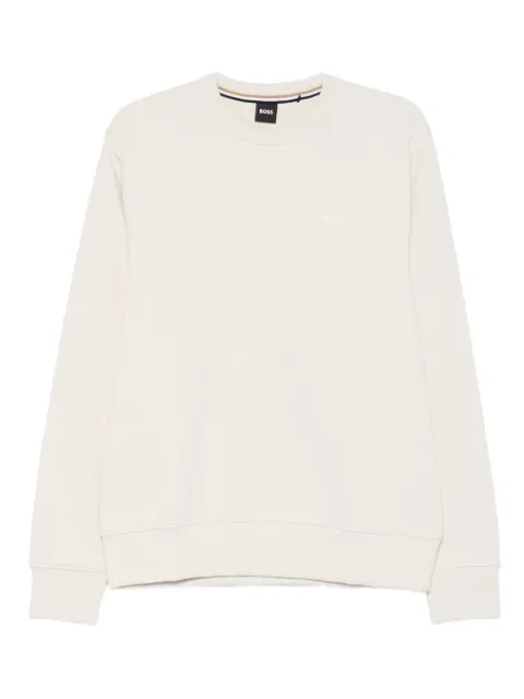 BOSS logo-detail sweatshirt