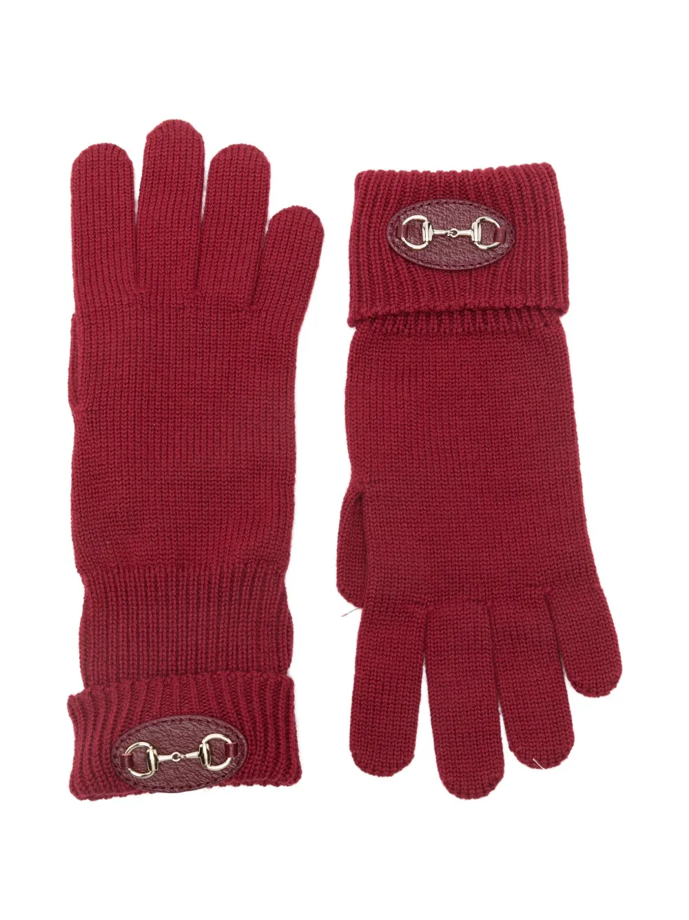Gucci Horsebit gloves - Rot