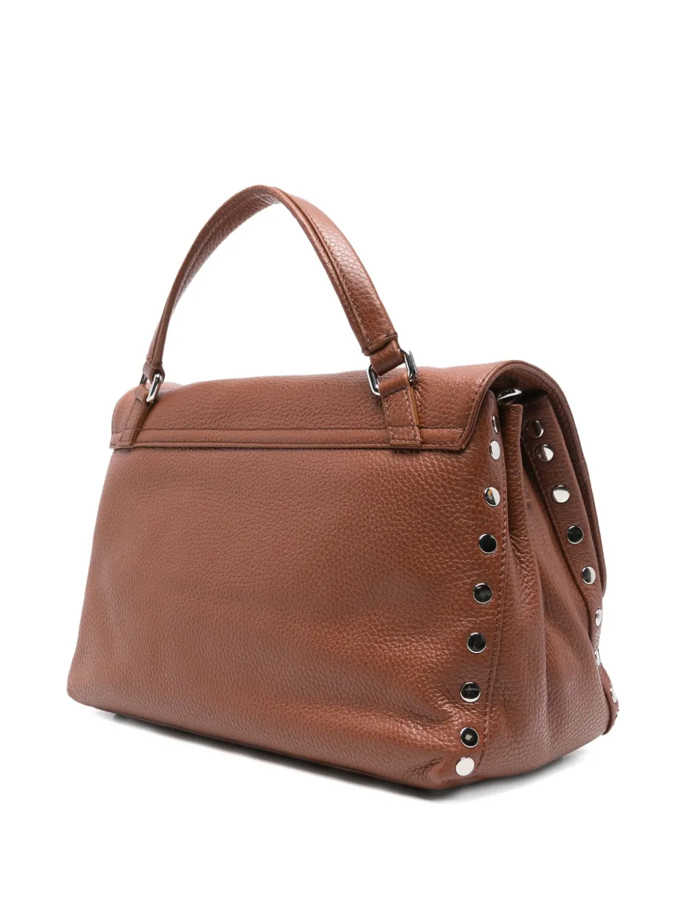 Zanellato Small Tote Bag Adjustable Strap In Brown