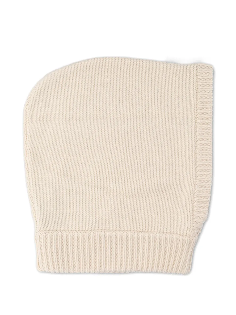 BOGNER virgin wool blend knitted hat - Beige