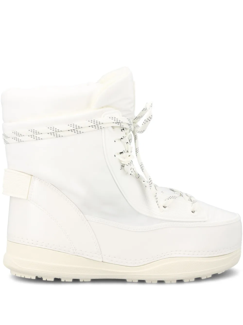 Bogner Lace-up Boots In White