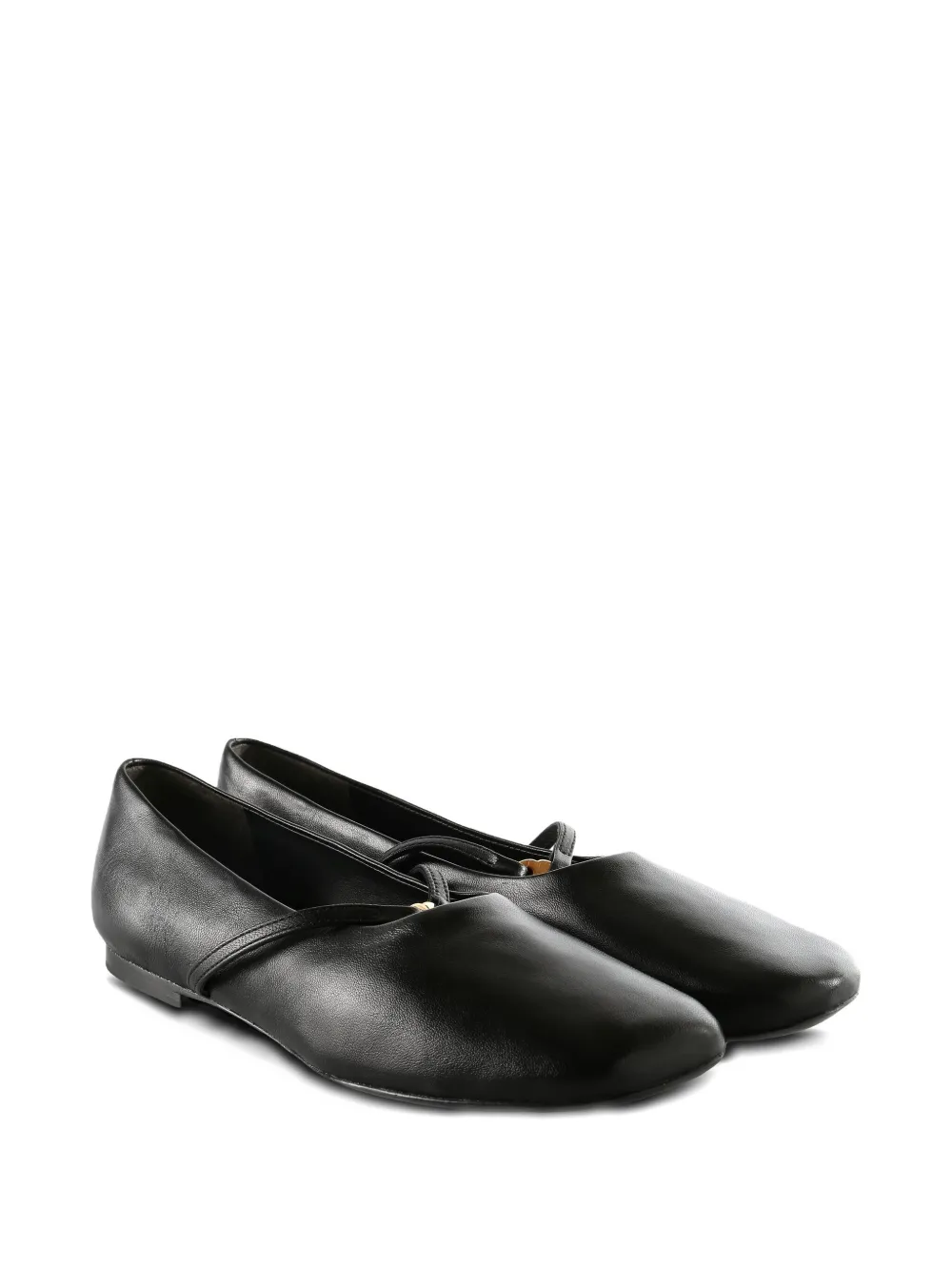 Tory Burch Gemini Link Mary Jane Ballet In Black