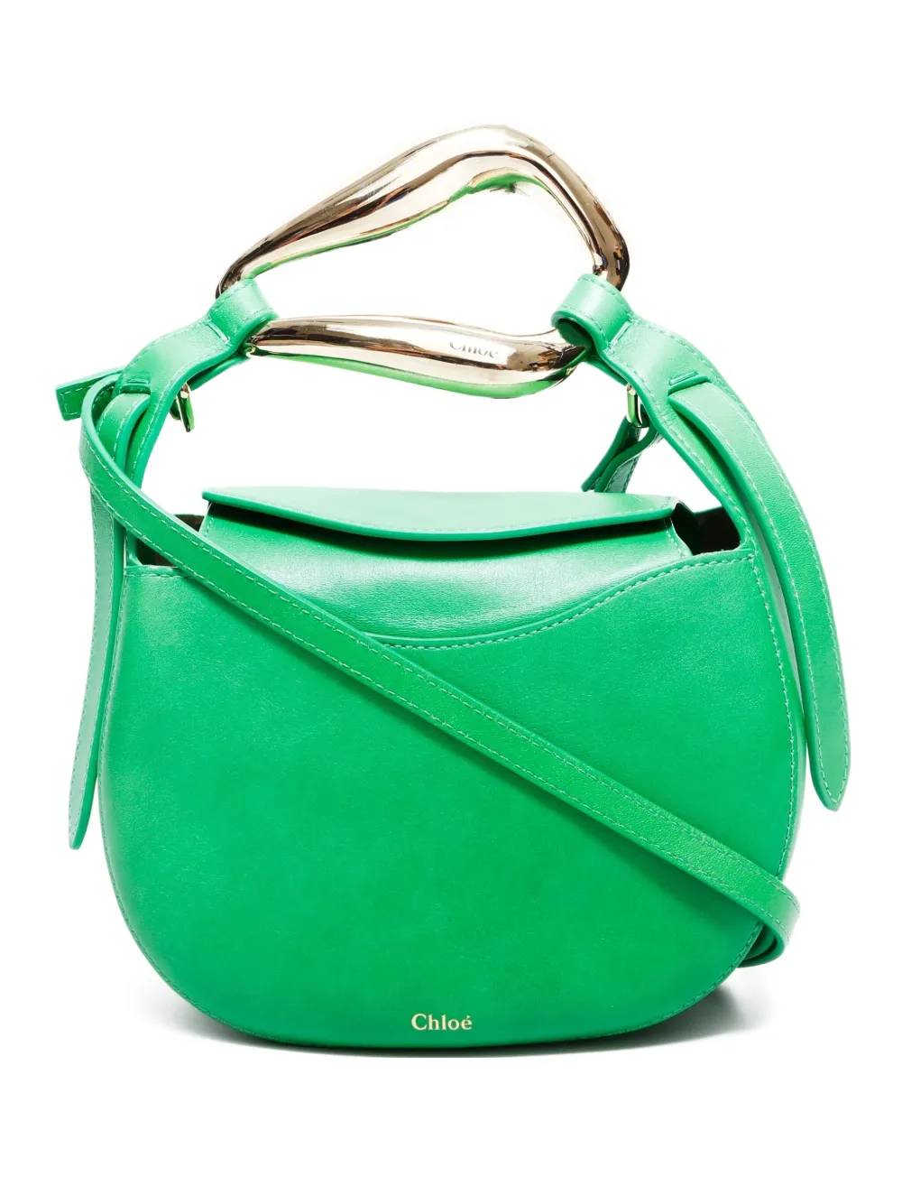 Chloé Pre-Owned 2021-2025s Kiss 2way shoulder bag | Green | Image 1