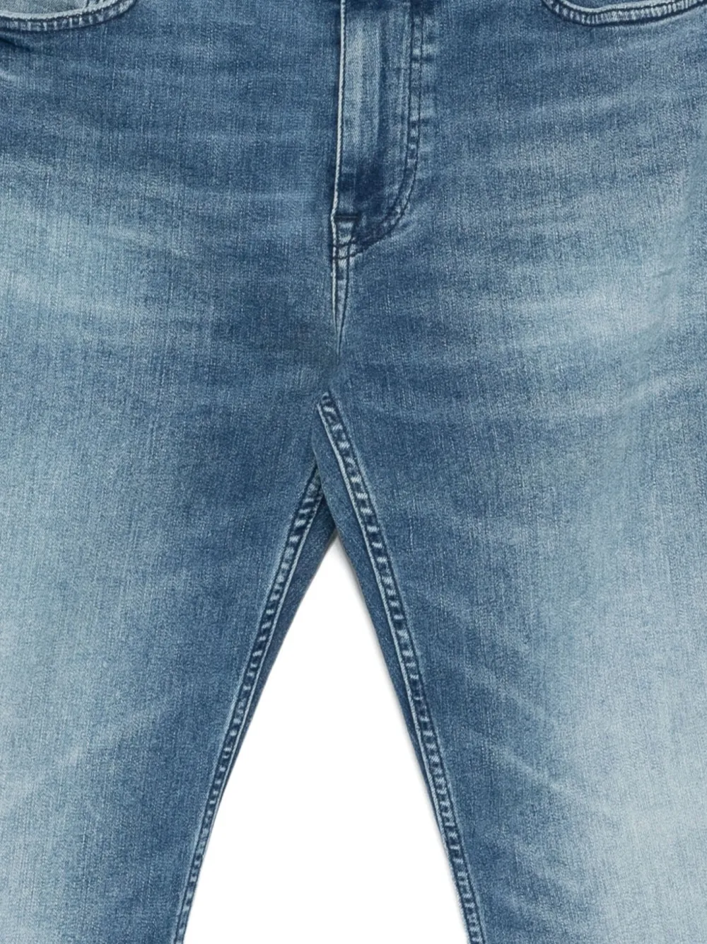 BOSS Vervaagde jeans Blauw