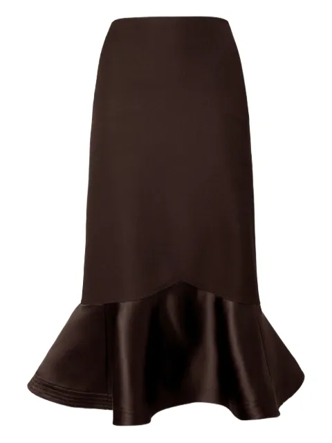 FENDI falda con volantes