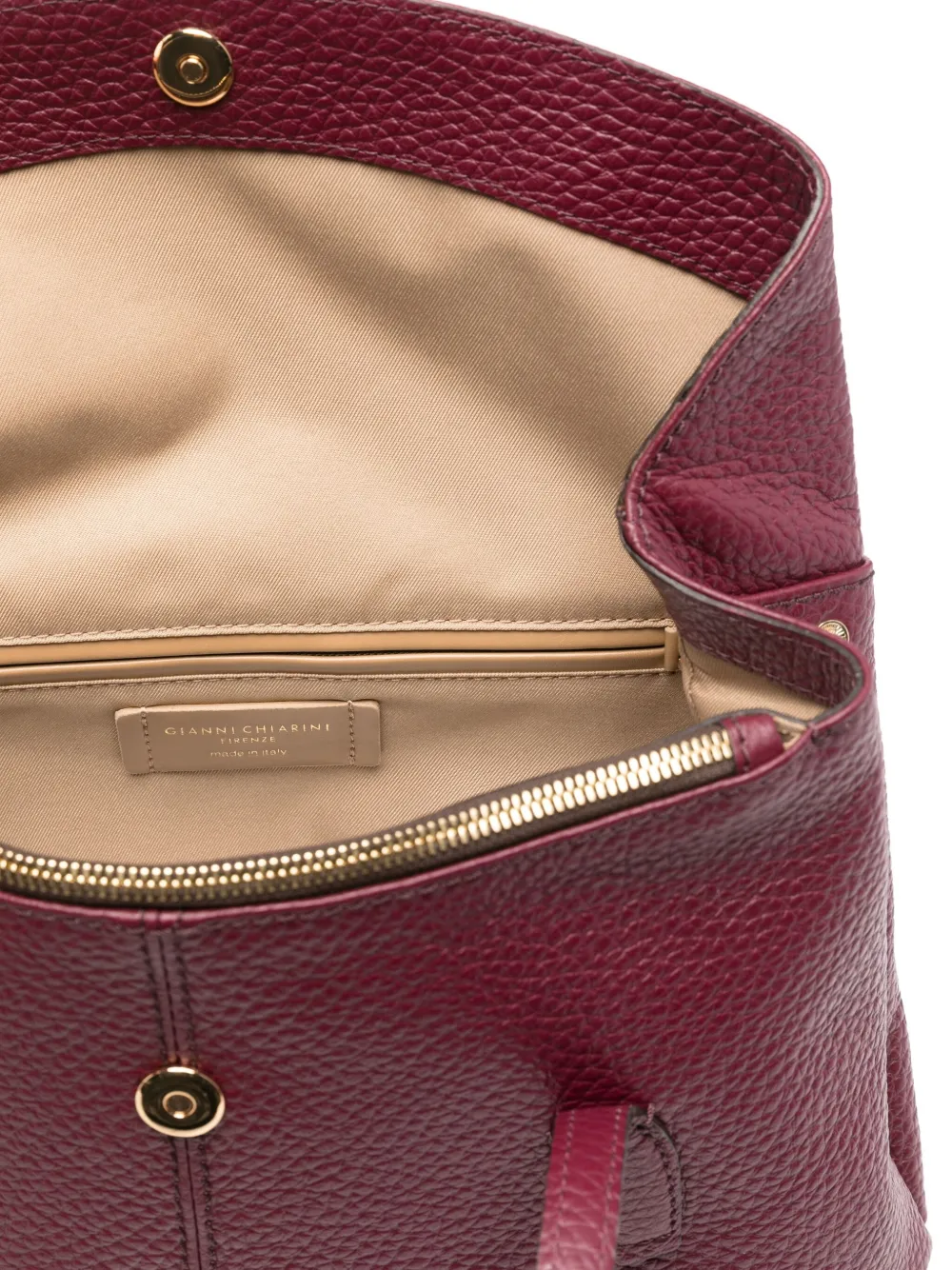 Gianni Chiarini Natasha Tote Bag In Burgundy