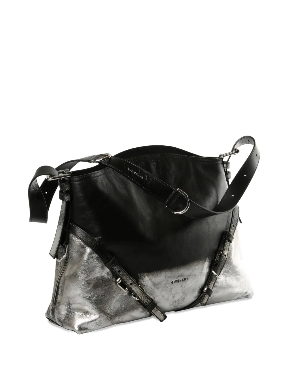 Givenchy logo-detailing shoulder bag - Zwart