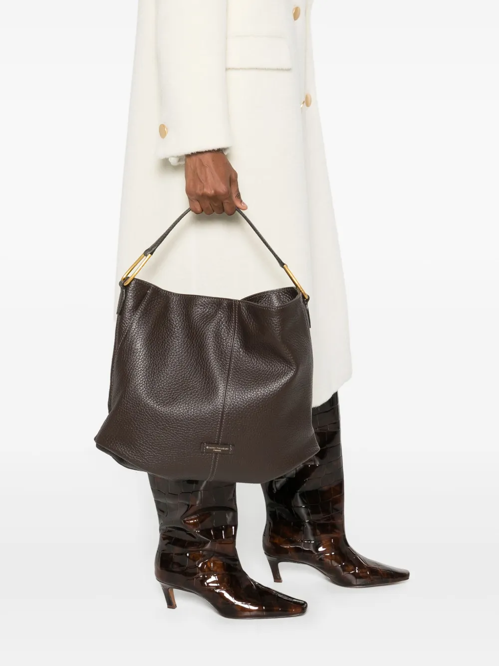 GIANNI CHIARINI Natasha shopper - Bruin