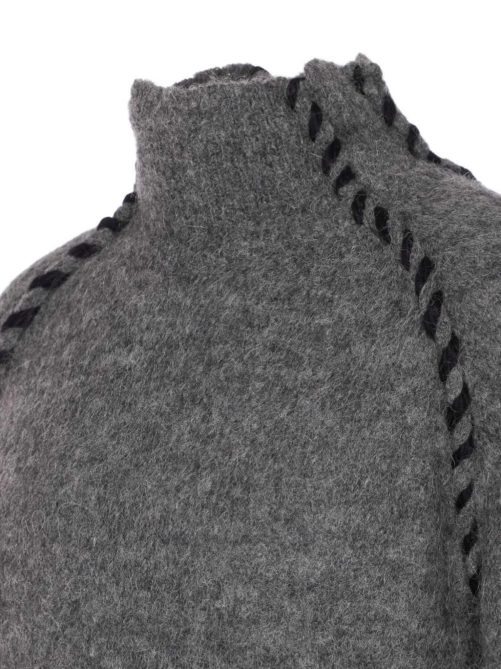 Thom Krom High-neck Sweater In Multi