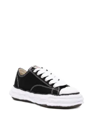 irving mesh and cheetah calf hair stripe sneaker
