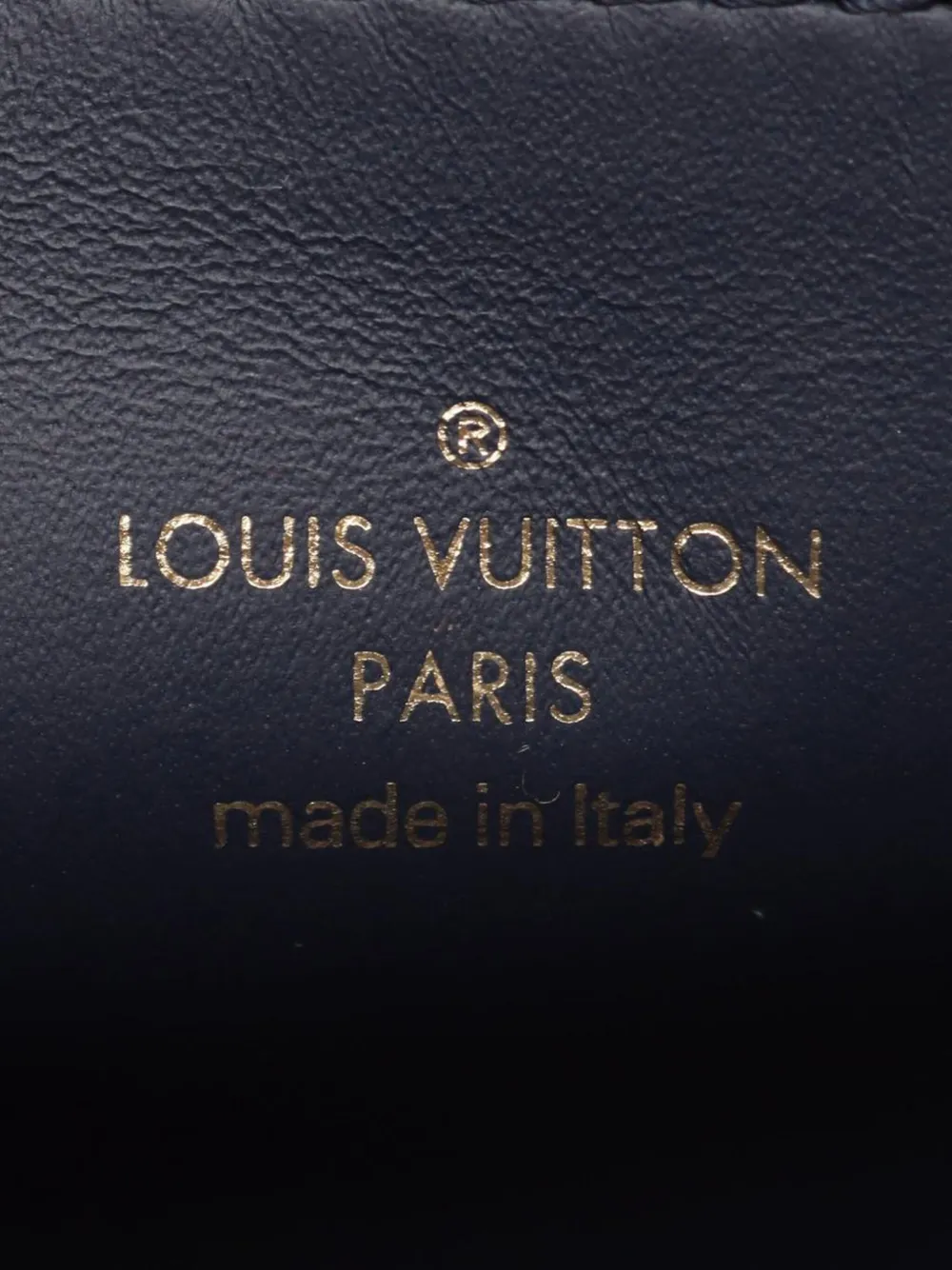 Pre-owned Louis Vuitton 2021-2025 Leather Orsay Mm Crossbody Bag In Yellow