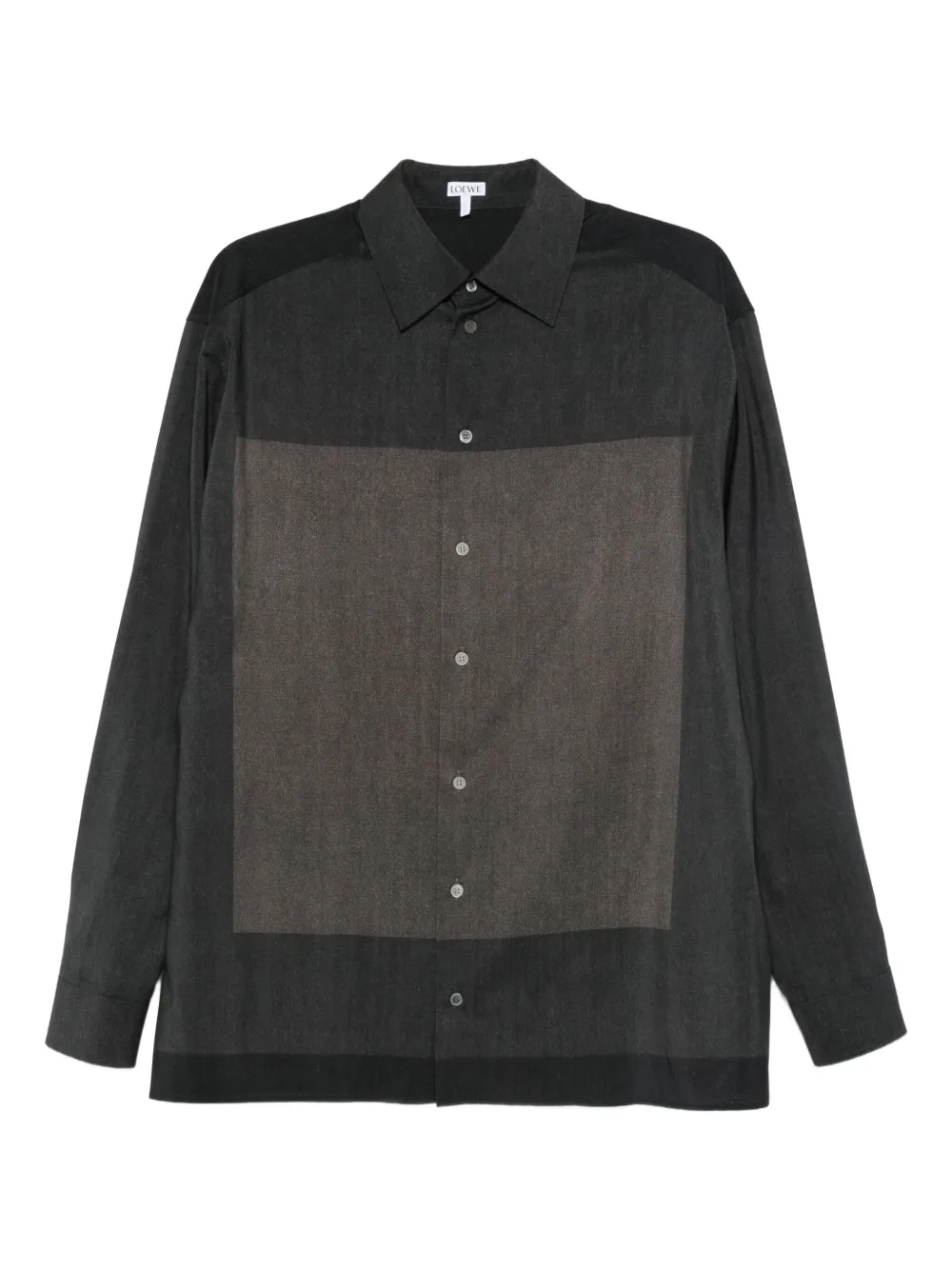 LOEWE x Albers Camicia in lana - Nero