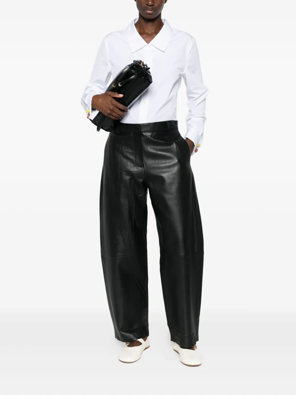 LOEWE poplin shirt - Wit