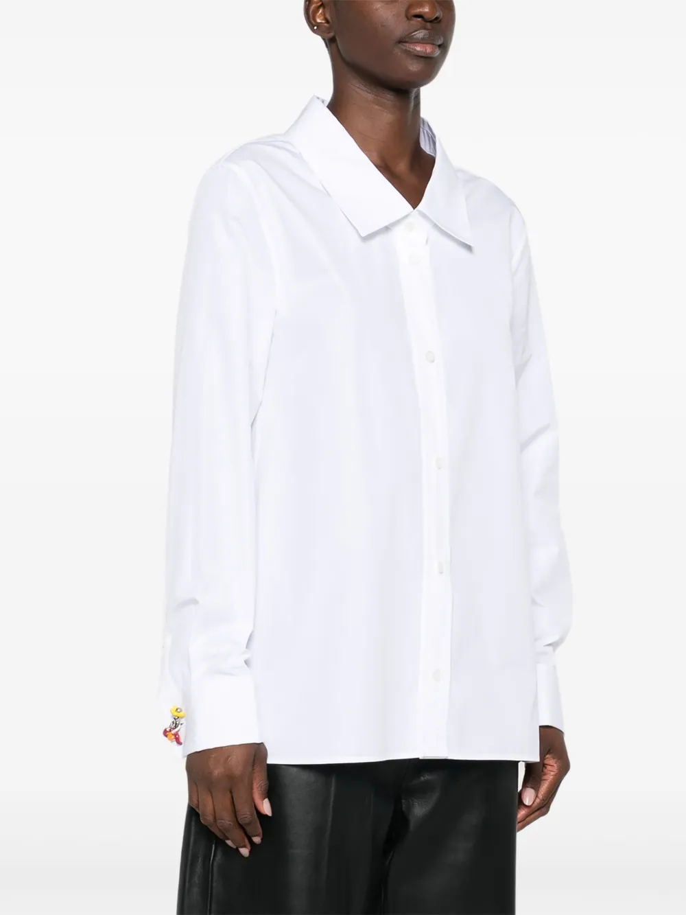 LOEWE Popeline blouse Wit