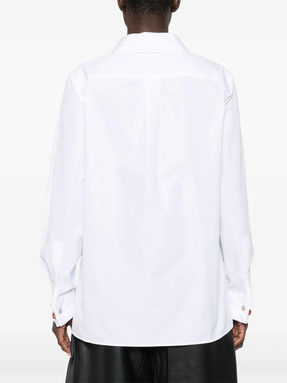 LOEWE Popeline blouse Wit