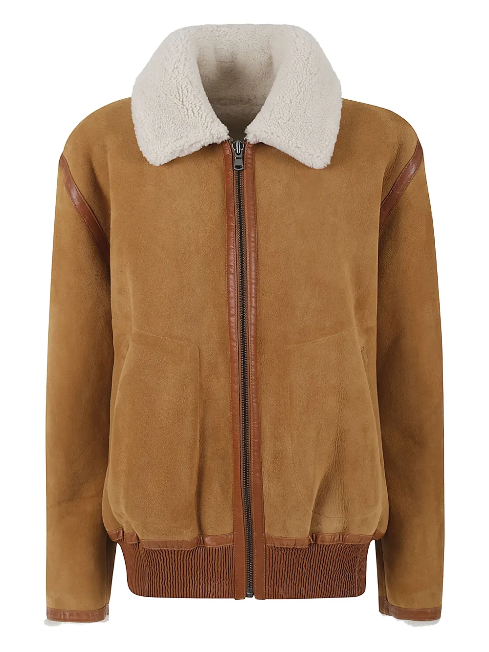 Enes long-sleeved jacket | Brown | Image 1