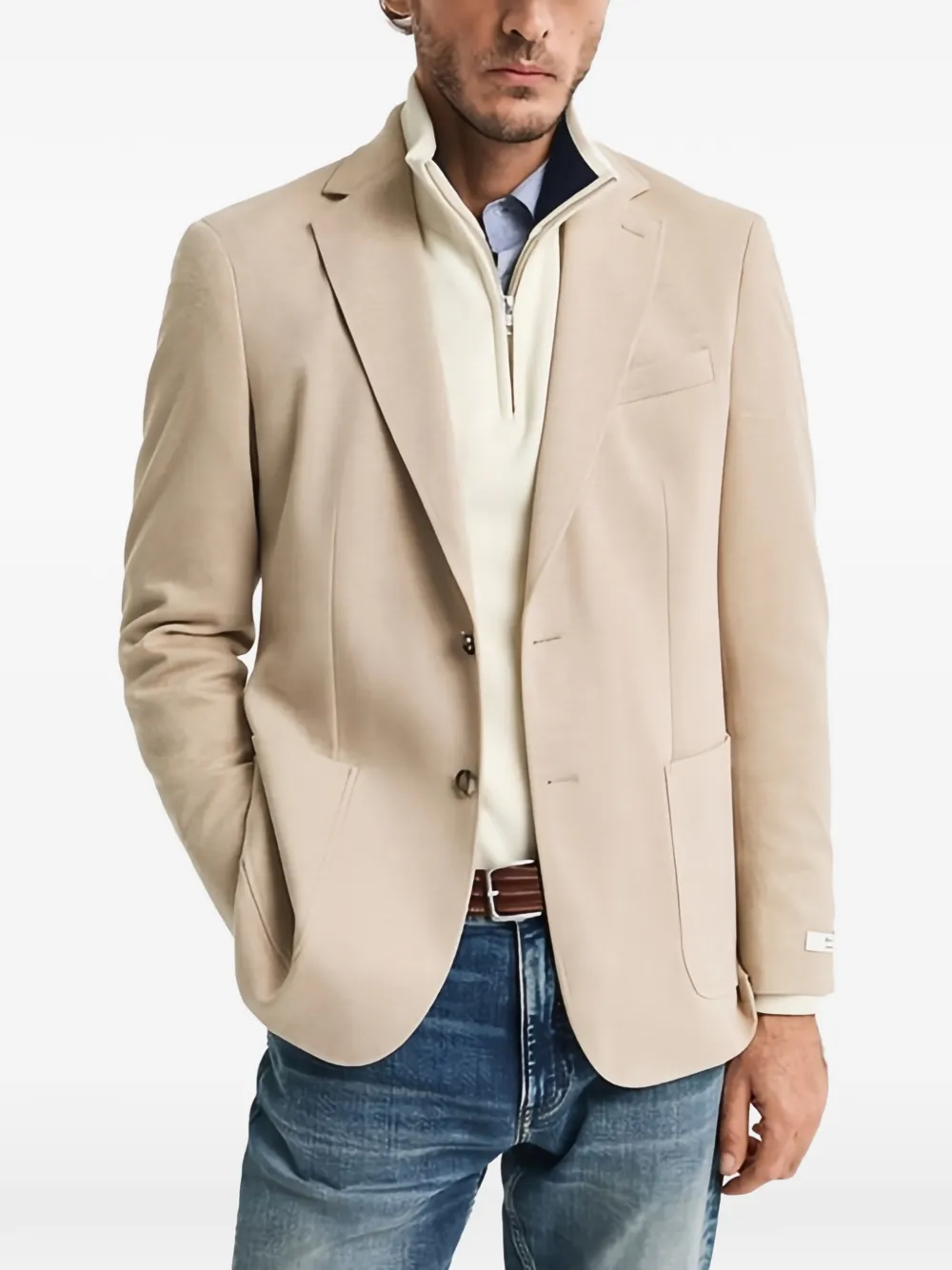  Gant Button-fastening Blazer - Neutrals 