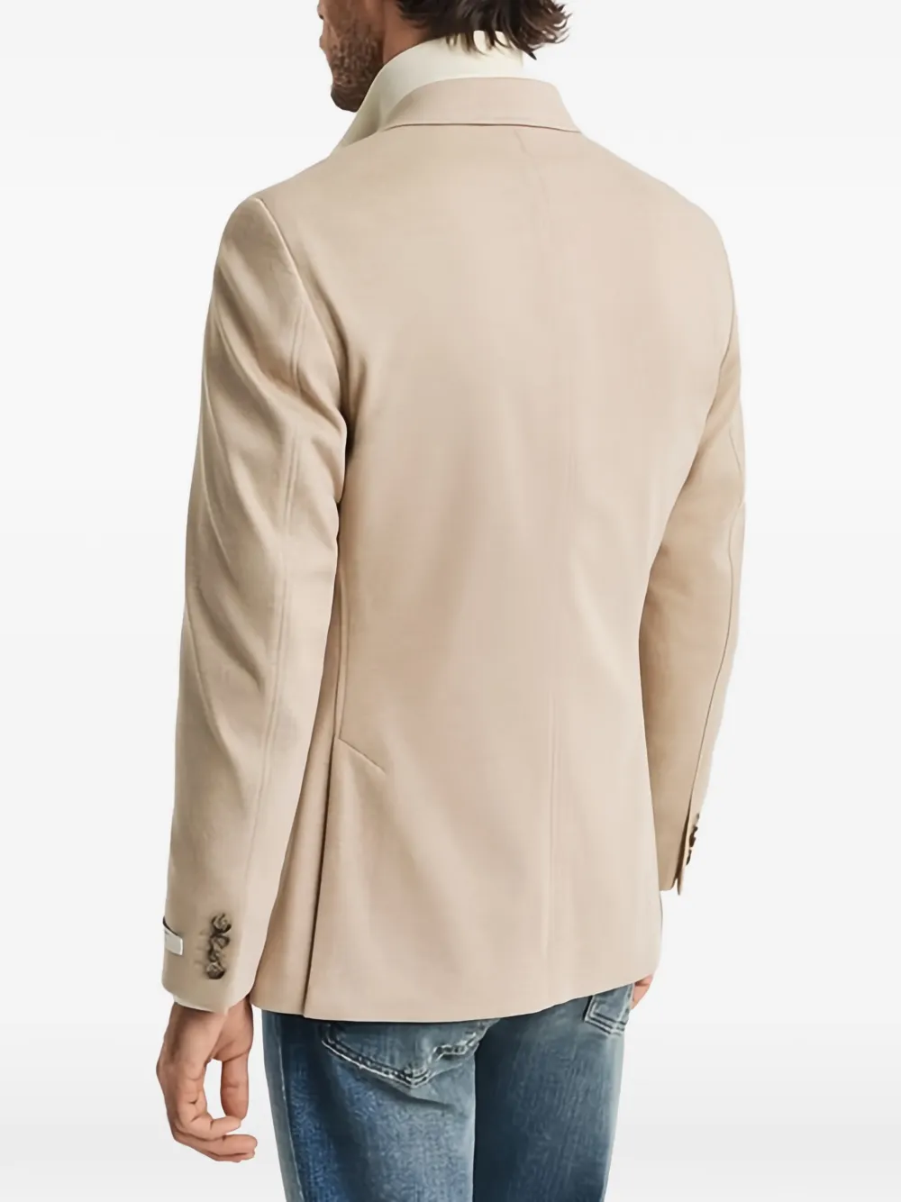 Gant Blazer met knoopsluiting Beige
