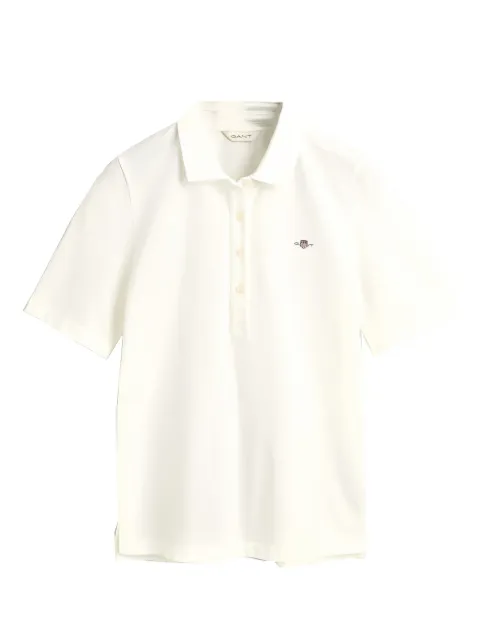 Gant playera tipo polo manga corta con bordado
