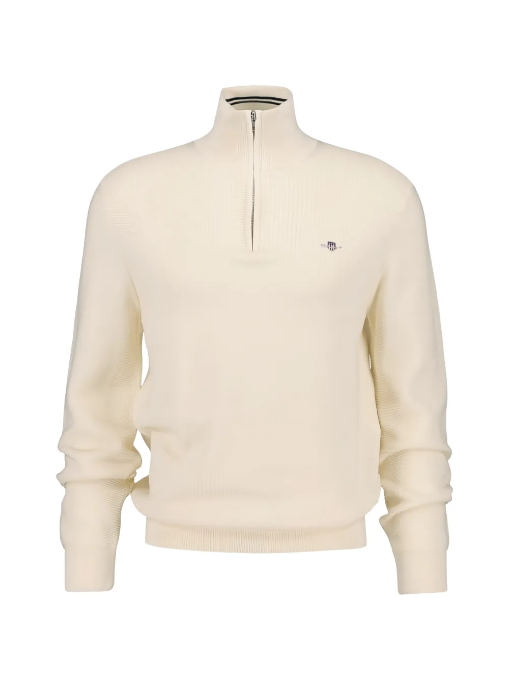 Gant textured half-zip sweater - Toni neutri